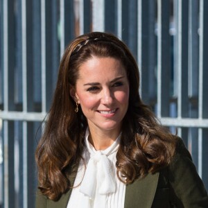 'É uma ocasião muito feliz para qualquer casal e desejamos a eles o melhor', afirmou Kate Middleton sobre o cunhado e a Meghan Markle