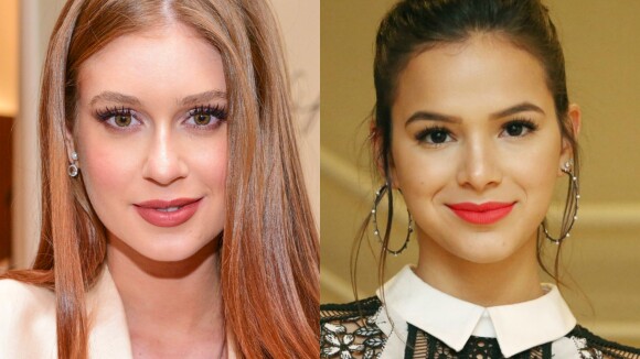 Marina Ruy Barbosa e Bruna Marquezine dançam funk em bastidor de novela. Vídeos!