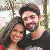 Aline Dias, namorada de Rafael Cupello, não temeu pelo futuro da carreira ao descobrir gravidez: 'Filho não destrói a carreira de ninguém'