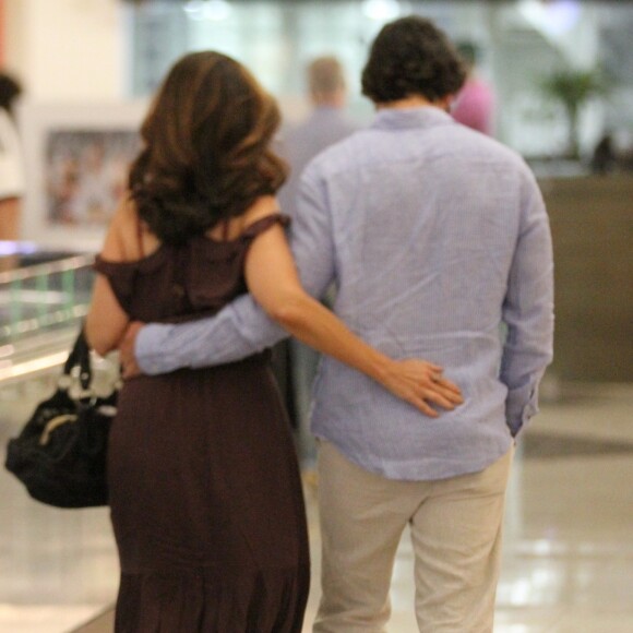 Túlio Gadêlha e Fátima Bernardes assumiram o romance no início de novembro de 2017