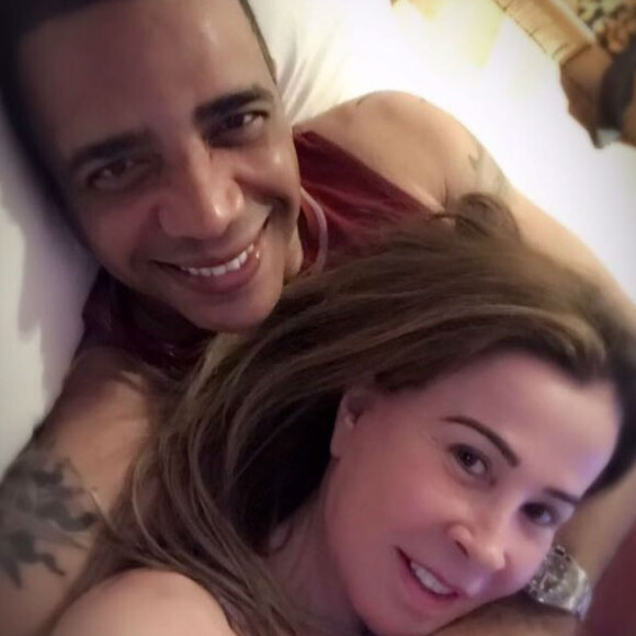 Zilu Camargo anunciou que estava namorando Marco Antonio Teles em setembro de 2017