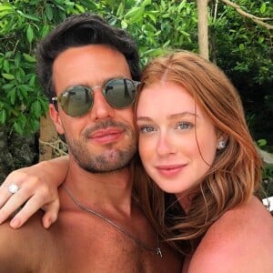 Marina Ruy Barbosa e Xande Negrão se casaram em outubro desse ano