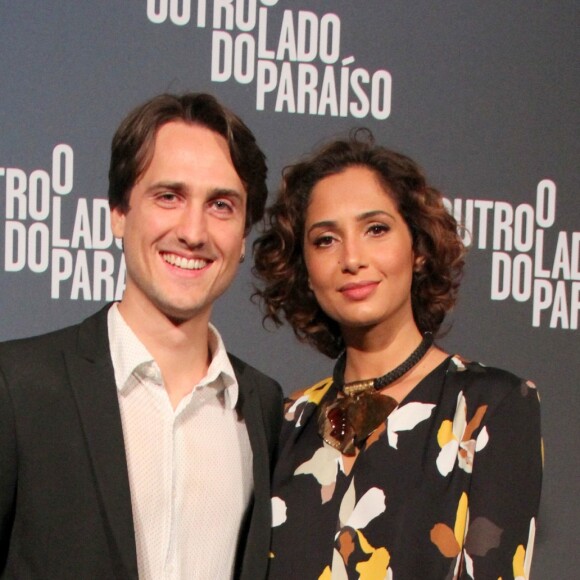 Camila Pitanga e Igor Angelkorte terminaram o namoro semanas após a festa de lançamento da novela 'O Outro Lado do Paraíso'