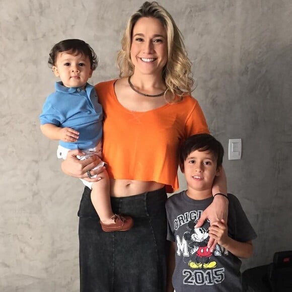 Fernanda Gentil contou a reação de Lucas, seu filho mais velho, quando soube que ela estava namorando uma mulher