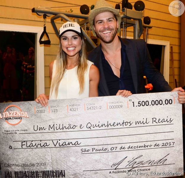 Flávia Viana vence 'A Fazenda - Nova Chance' e conquista prêmio de R$ 1,5 milhões