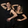 Lucas Veloso e a namorada, Nathalia Melo, posaram para um ensaio para a final do 'Dança dos Famosos'