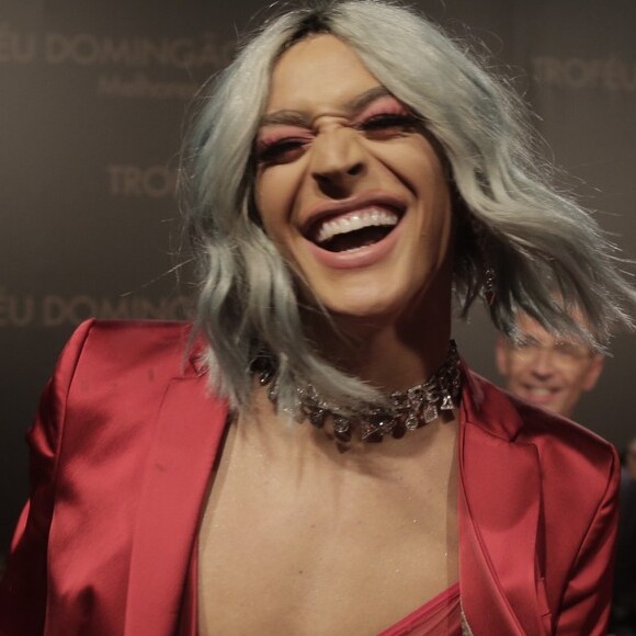 'Ele não erra meu nome, me eleva a um outro nível', disse Pabllo Vittar