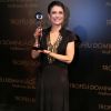 Sandra Annenberg no Prêmio Melhores do Ano, promovido pelo 'Domingão do Faustão' na noite deste domingo, 10 de dezembro de 2017