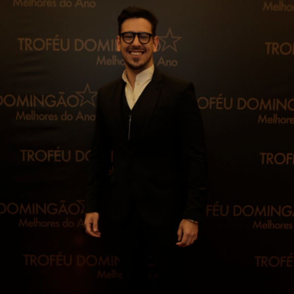 João Vicente de Castro no Prêmio Melhores do Ano, promovido pelo 'Domingão do Faustão' na noite deste domingo, 10 de dezembro de 2017