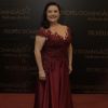 Karla Karenina no Prêmio Melhores do Ano, promovido pelo 'Domingão do Faustão' na noite deste domingo, 10 de dezembro de 2017