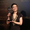 Sandra Annenberg ficou surpresa ao receber prêmio de melhor jornalista de 2017