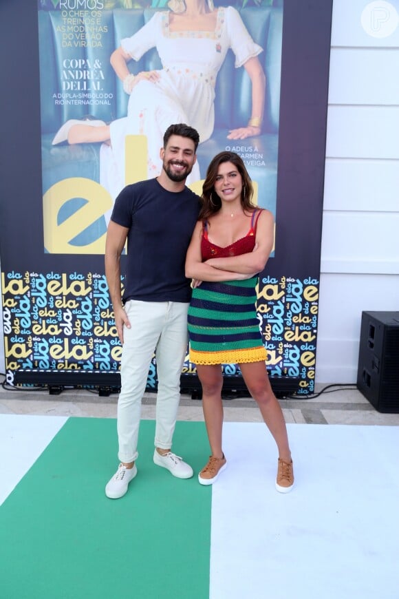Juntos desde 2016, Mariana Goldfarb e Cauã Reymond moram juntos e desejam oficializar união