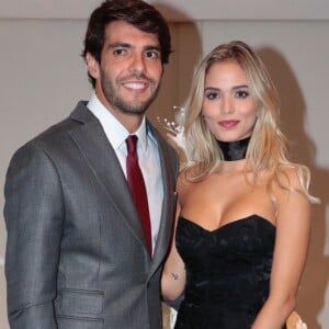 Kaká anunciou o começo do relacionamento com Carolina Dias em 04 de janeiro de 2017