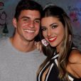 O relacionamento dos ex-BBBs Vivian Amorim e Manoel Rafaski começou no 'BBB17'. Mas a vice-campeã oficializou o namoro apenas em maio. Por causa da distância, os dois se separam em 9 de setembro de 2017