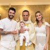 Gusttavo Lima e Andressa Suita receberam Gabriel, primeiro filho do casal