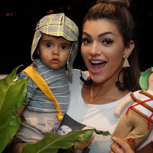 Kelly Key deu à luz Artur em janeiro de 2017: o menino é o terceiro filho da artista