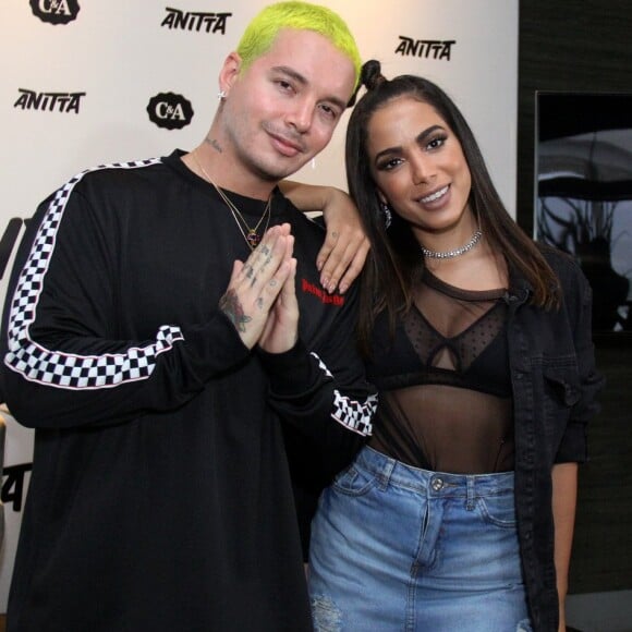 Anitta e J Balvin também fizeram parceria na música reggaeton 'Ginza'