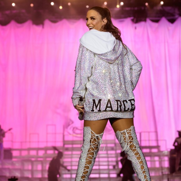 Ivete Sangalo homenageou o filho, Marcelo, em seu look no Rock in Rio