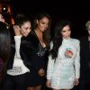 Kim Kardashian celebra sua despedida de solteira com amigas em Paris, na França, em 22 de maio de 2014 