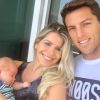 Mãe de Enrico, Karina Bacchi namora o empresário e ex-jogador Amaury Nunes