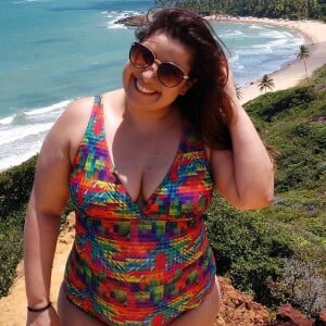 Mariana Xavier, estrela de campanha de lingerie, analisa variedade de peças íntimas para mulheres plus size no mercado: 'Eu acho que vem melhorando muito. Muito, muito mesmo'