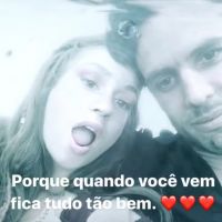 Marina Ruy Barbosa se diverte com marido na web: 'Quando você vem fica tudo bem'