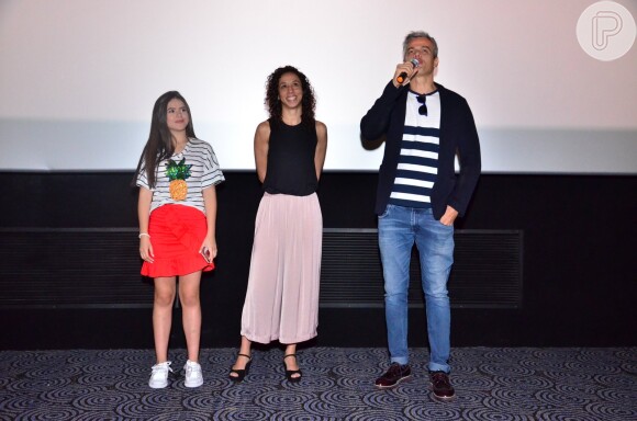 Maisa Silva, Otaviano Costa e Thalita Carauta dublaram o filme 'O Touro Ferdinando', no Rio