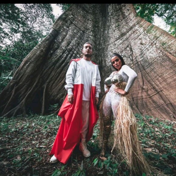 Anitta gravou clipe com DJ Alesso na Amazônia