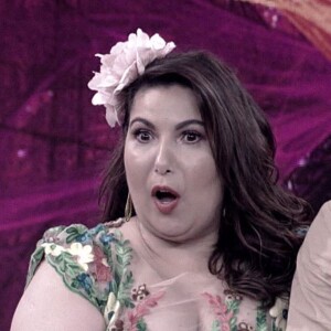 Mariana Xavier se espantou com nota recebida ao dançar forró no 'Domingão do Faustão': 'Nove?'
