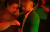 Mariana Xavier dançou salsa e zouk na casa de Faustão durante festa promovida pelo apresentador, na noite deste domingo, 17 de dezembro de 2017