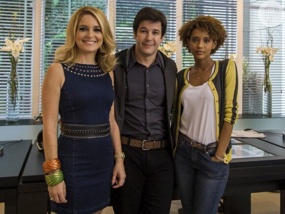 Murilo Benício, Taís Araújo e Cláudia Abreu formam um triângulo amoroso em 'Geração Brasil'