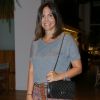 Bruna Marquezine se reúne com famosos em festa de final de ano do Restaurante Capim Santo,  no Village Mall, shopping na Barra da Tijuca, Zona Oeste do Rio de Janeiro, na noite desta terça-feira, 19 de dezembro de 2017