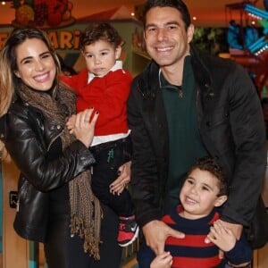 Wanessa Camargo e Marcos Buaiz são pais de José Marcus, de 5 anos, e João Francisco, de 3