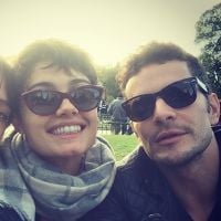 Sophie Charlotte e Daniel de Oliveira não se desgrudam em gravações de 'O Rebu'
