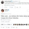 Anitta responde internauta no Twitter sobre roupa íntima usada em seu útimo Réveillon