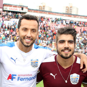 Neymar participou de jogo beneficente em Jundiaí