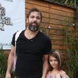 Marcelo Faria, ex-marido de Camila Lucciola, passou o Natal com a atriz e a filha, Felipa, de 6 anos