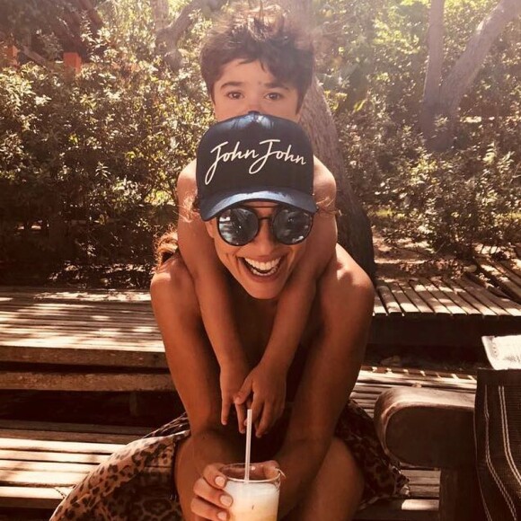 Juliana Paes aproveitou os últimos dias do ano com a família em Jericoacoara