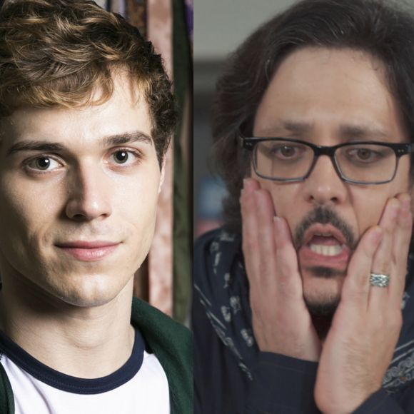 Roney (Lúcio Mauro Filho) fica chocado ao descobrir que o filho, Gabriel (Luis Galves), é gay, na novela 'Malhação: Viva a Diferença'
