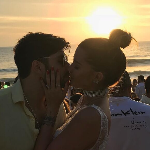 Aline Gotschalg assumiu namoro com o empresário Geraldo Souto