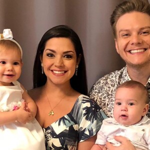 Thais Fersoza afirmou que fica feliz com as pequenas coisas vividas com os filhos, Melinda e Teodoro