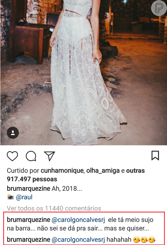 Bruna Marquezine promete emprestar vestido para noivado de fã