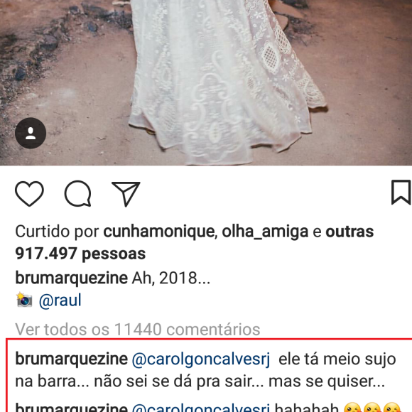 Bruna Marquezine promete emprestar vestido para noivado de fã