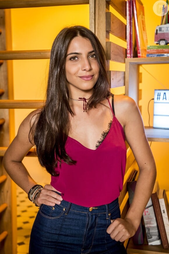 Rayssa Bratillieri é Pérola, na novela 'Malhação: Vidas Brasileiras'