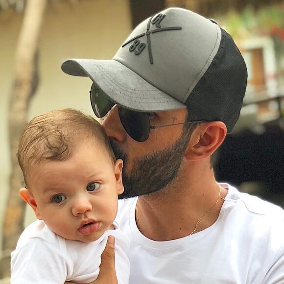 Gusttavo Lima, marido de Andressa Suita, é pai coruja de Gabriel, mas admitiu não trocar as fraldas do menino