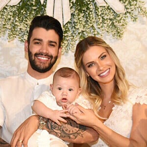 Gusttavo Lima e Andressa Suita são pais do pequeno Gabriel, de 6 meses