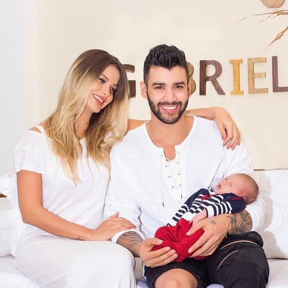 Gusttavo Lima, marido de Andressa Suita, dorme cerca de 5 horas por noite para poder conciliar trabalho e cuidados com o filho, Gabriel