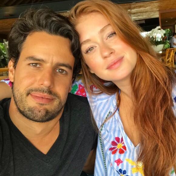 Marina Ruy Barbosa dispensa ciúmes em casamento com Xande Negrão: 'Segurança'