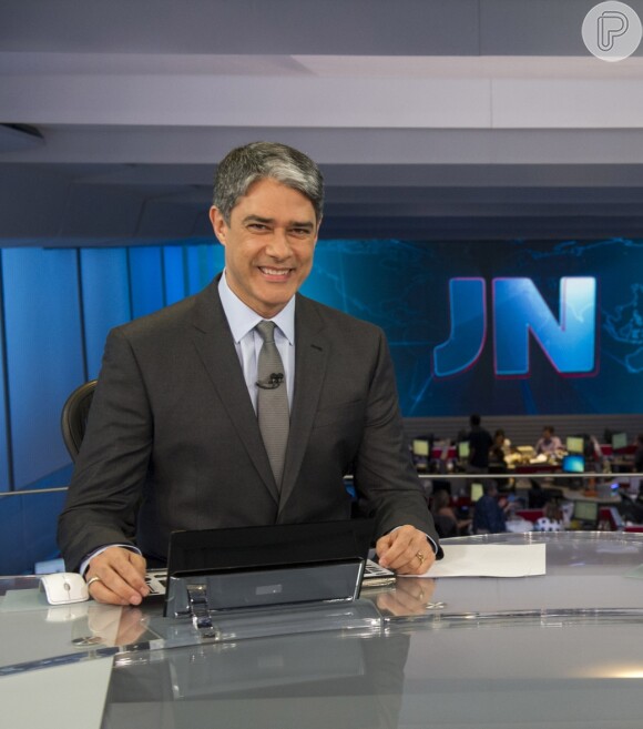 Âncora do 'Jornal Nacional', William Bonner está de férias do telejornal