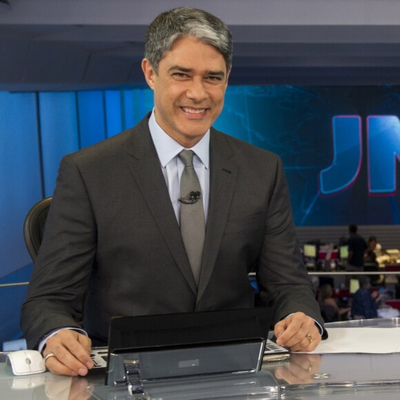 Âncora do 'Jornal Nacional', William Bonner está de férias do telejornal